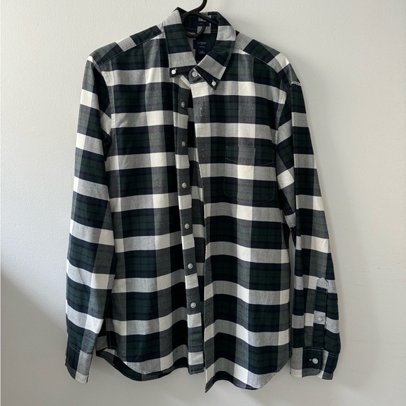Men’s J. Crew Plaid Shirt - Size Small - Picture 1 of 2